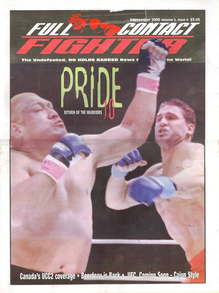09/00 Full Contact Fighter Newspaper